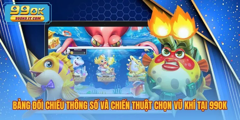 Bảng đối chiếu thông số hỏa lực cùng chiến thuật chọn đạn