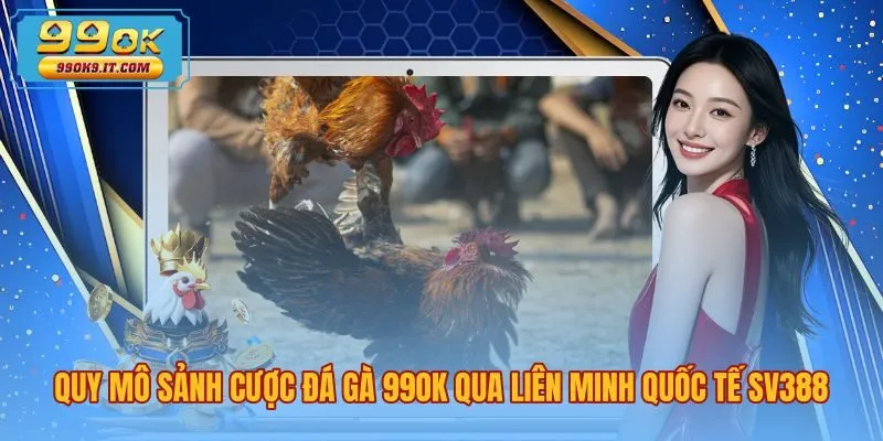 Quy mô sảnh đá gà 99OK cùng đường truyền trực tiếp SV388